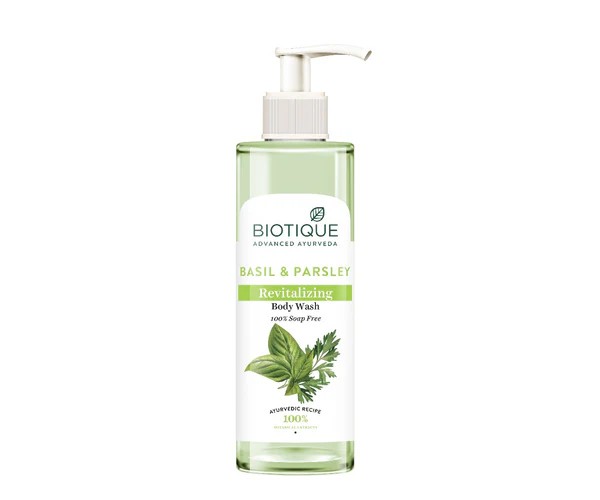 Biotique - Body Wash - Basil & parsley revitalizing body wash 200ml