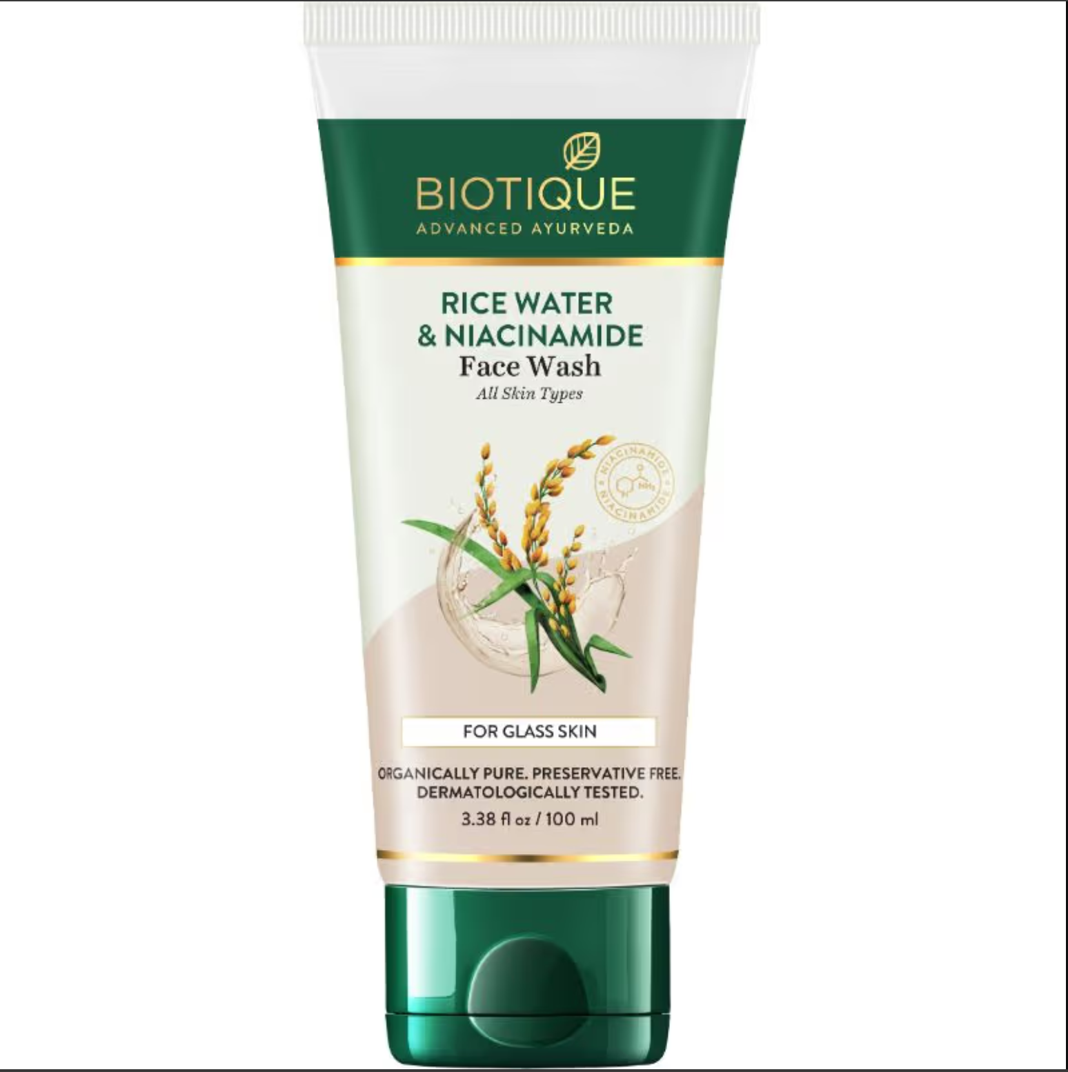 Biotique - Rice Water & Niacinamide Gel Face Wash