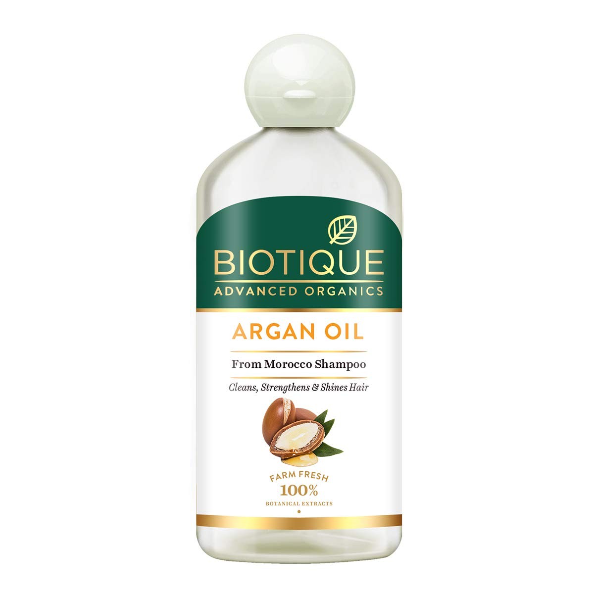 Biotique - Shampoo - Argan Oil 300mL - Cleans, Strengthens & Shines Hair