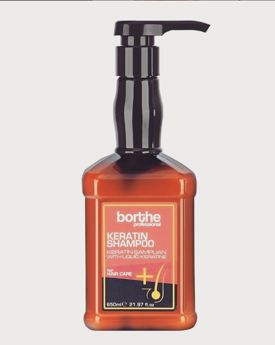 Borthe Professional Keratin Shampoo 650mL